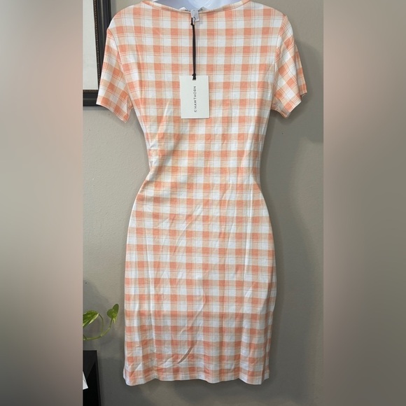 41 Hawthorn Pink Plaid Mini Dress - Picture 9 of 10